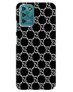Чехол для ZTE Blade V30 Vita с картинкой «Gucci — сетчатый паттерн»
