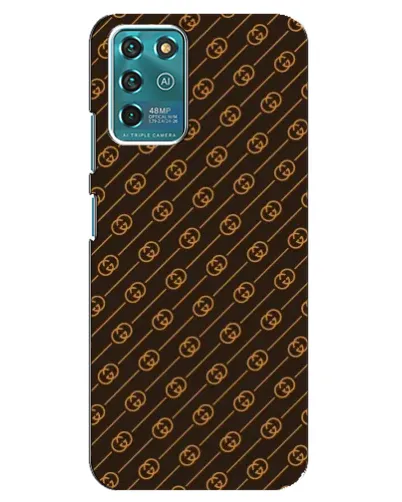 Чехол для ZTE Blade V30 Vita с картинкой «Gucci — золотые диагонали» Чехол для ZTE Blade V30 Vita с картинкой «Gucci — золотые диагонали»
