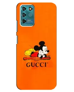 Чехол для ZTE Blade V30 Vita с картинкой «Микки Маус Gucci — оранж» Чехол для ZTE Blade V30 Vita с картинкой «Микки Маус Gucci — оранж»