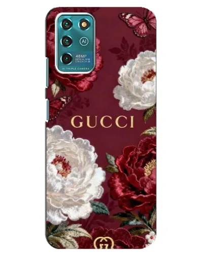 Чехол для ZTE Blade V30 Vita с картинкой «Gucci — бордовые розы» Чехол для ZTE Blade V30 Vita с картинкой «Gucci — бордовые розы»