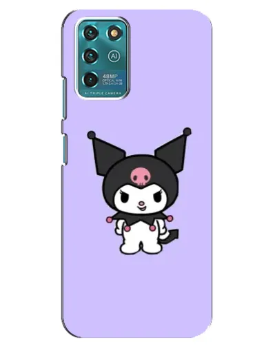 Чехол для ZTE Blade V30 Vita с картинкой «Kuromi — нежный фиолетовый»