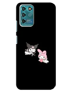 Чехол для ZTE Blade V30 Vita с картинкой «My Melody и Kuromi» Чехол для ZTE Blade V30 Vita с картинкой «My Melody и Kuromi»