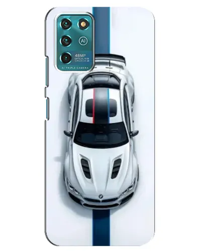 Чехол для ZTE Blade V30 Vita с картинкой «Вид сверху — BMW M»