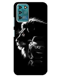 Чехол для ZTE Blade V30 Vita с картинкой «BMW и лев» Чехол для ZTE Blade V30 Vita с картинкой «BMW и лев»