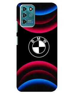 Чехол для ZTE Blade V30 Vita с картинкой «Логотип BMW и неоновые дуги» Чехол для ZTE Blade V30 Vita с картинкой «Логотип BMW и неоновые дуги»