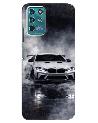 Чехол для ZTE Blade V30 Vita с картинкой «BMW сквозь туман»
