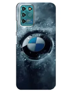 Чехол для ZTE Blade V30 Vita с картинкой «Логотип BMW — лед» Чехол для ZTE Blade V30 Vita с картинкой «Логотип BMW — лед»