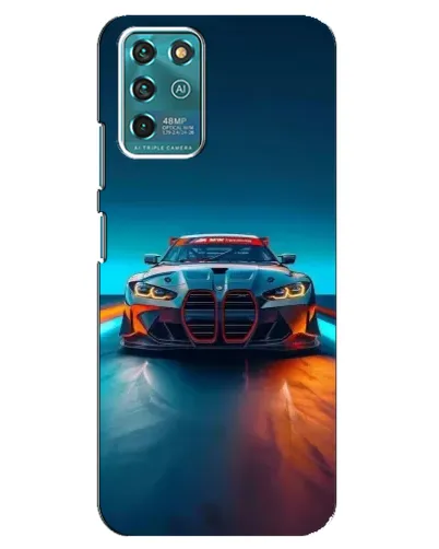 Чехол для ZTE Blade V30 Vita с картинкой «BMW — огни неона» Чехол для ZTE Blade V30 Vita с картинкой «BMW — огни неона»