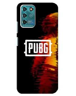 Чехол для ZTE Blade V30 Vita с картинкой «Яркий логотип PUBG»