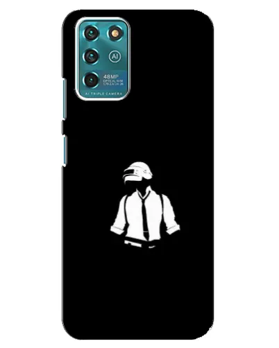 Чехол для ZTE Blade V30 Vita с картинкой «PUBG — белый шлем» Чехол для ZTE Blade V30 Vita с картинкой «PUBG — белый шлем»