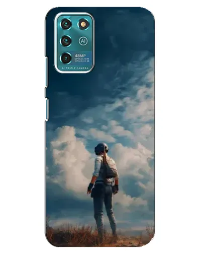 Чехол для ZTE Blade V30 Vita с картинкой «Герой PUBG на скале» Чехол для ZTE Blade V30 Vita с картинкой «Герой PUBG на скале»
