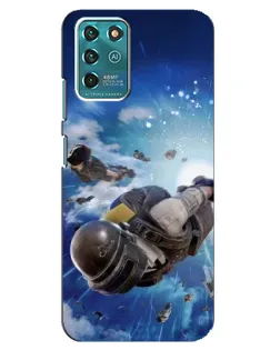 Чехол для ZTE Blade V30 Vita с картинкой «Десант PUBG — прыжок» Чехол для ZTE Blade V30 Vita с картинкой «Десант PUBG — прыжок»