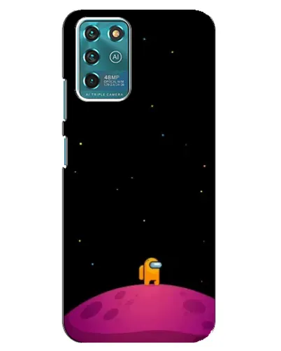 Чехол для ZTE Blade V30 Vita с картинкой «Одинокий герой на планете» Чехол для ZTE Blade V30 Vita с картинкой «Одинокий герой на планете»