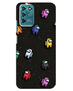 Чехол для ZTE Blade V30 Vita с картинкой «Космический паттерн Among Us» Чехол для ZTE Blade V30 Vita с картинкой «Космический паттерн Among Us»