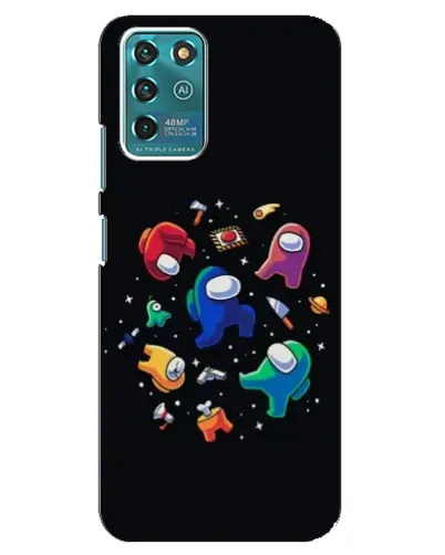 Чехол для ZTE Blade V30 Vita с картинкой «Among Us космос» Чехол для ZTE Blade V30 Vita с картинкой «Among Us космос»