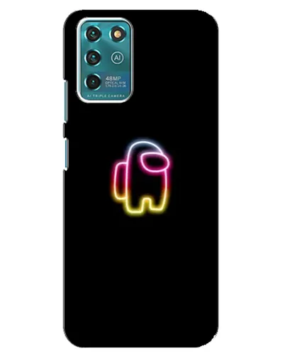 Чехол для ZTE Blade V30 Vita с картинкой «Among Us градиент» Чехол для ZTE Blade V30 Vita с картинкой «Among Us градиент»