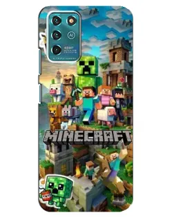 Чехол для ZTE Blade V30 Vita с картинкой «Замок Minecraft» Чехол для ZTE Blade V30 Vita с картинкой «Замок Minecraft»