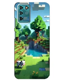 Чехол для ZTE Blade V30 Vita с картинкой «Minecraft летний день» Чехол для ZTE Blade V30 Vita с картинкой «Minecraft летний день»