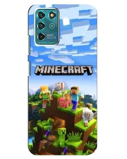 Чехол для ZTE Blade V30 Vita с картинкой «Minecraft классический мир» Чехол для ZTE Blade V30 Vita с картинкой «Minecraft классический мир»