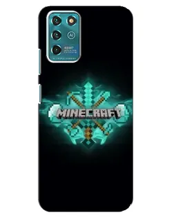 Чехол для ZTE Blade V30 Vita с картинкой «Minecraft Diamond лого» Чехол для ZTE Blade V30 Vita с картинкой «Minecraft Diamond лого»