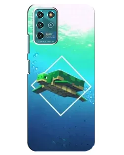 Чехол для ZTE Blade V30 Vita с картинкой «Черепаха Minecraft» Чехол для ZTE Blade V30 Vita с картинкой «Черепаха Minecraft»