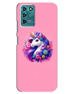 Чехол для ZTE Blade V30 Vita с картинкой «Сказочный единорог»