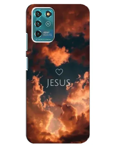 Чехол для ZTE Blade V30 Vita с картинкой «Сияние Имени Jesus»
