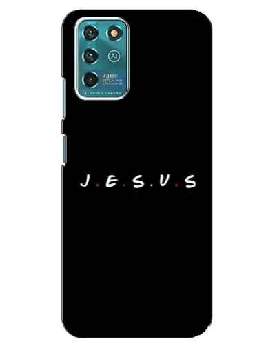 Чехол для ZTE Blade V30 Vita с картинкой «Точки веры J.E.S.U.S.»