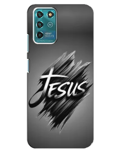 Чехол для ZTE Blade V30 Vita с картинкой «Надпись Jesus Graffiti»