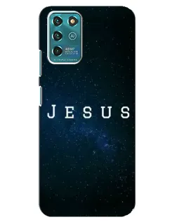 Чехол для ZTE Blade V30 Vita с картинкой «Звездное небо Jesus»