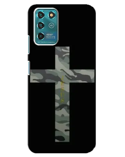 Чехол для ZTE Blade V30 Vita с картинкой «Милитари Крест»