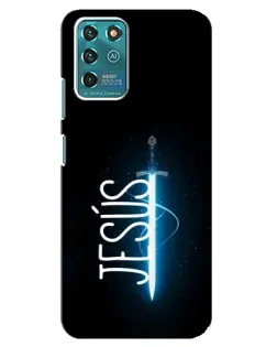Чехол для ZTE Blade V30 Vita с картинкой «Меч Духа Jesus»