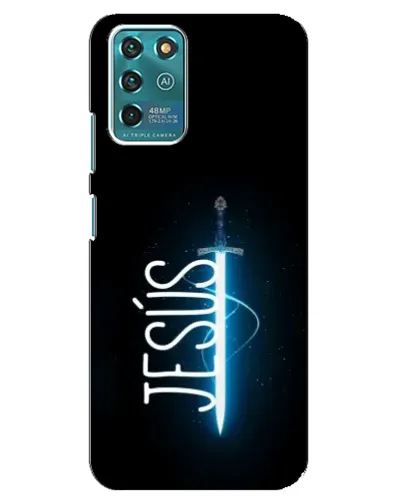 Чехол для ZTE Blade V30 Vita с картинкой «Меч Духа Jesus»
