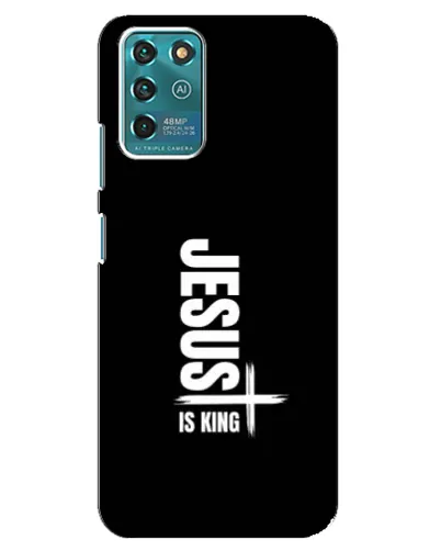 Чехол для ZTE Blade V30 Vita с картинкой «Вертикаль веры Jesus»