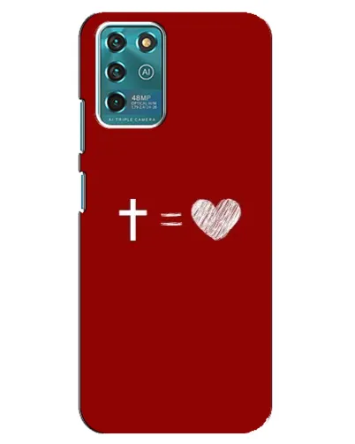 Чехол для ZTE Blade V30 Vita с картинкой «Уравнение любви» Чехол для ZTE Blade V30 Vita с картинкой «Уравнение любви»