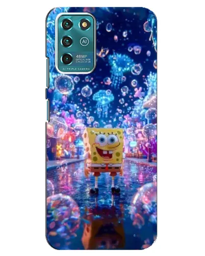 Чехол для ZTE Blade V30 Vita с картинкой «Неоновый океан» Чехол для ZTE Blade V30 Vita с картинкой «Неоновый океан»