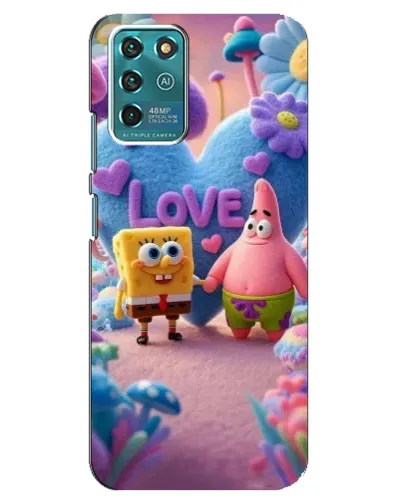 Чехол для ZTE Blade V30 Vita с картинкой «Губка Боб Патрик» Чехол для ZTE Blade V30 Vita с картинкой «Губка Боб Патрик»