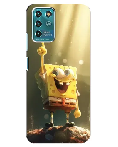 Чехол для ZTE Blade V30 Vita с картинкой «Сияющий Спанч Боб» Чехол для ZTE Blade V30 Vita с картинкой «Сияющий Спанч Боб»