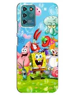 Чехол для ZTE Blade V30 Vita с картинкой «Губка Боб и друзья» Чехол для ZTE Blade V30 Vita с картинкой «Губка Боб и друзья»