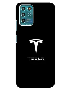 Чехол для ZTE Blade V30 Vita с картинкой «Tesla White Logo» Чехол для ZTE Blade V30 Vita с картинкой «Tesla White Logo»