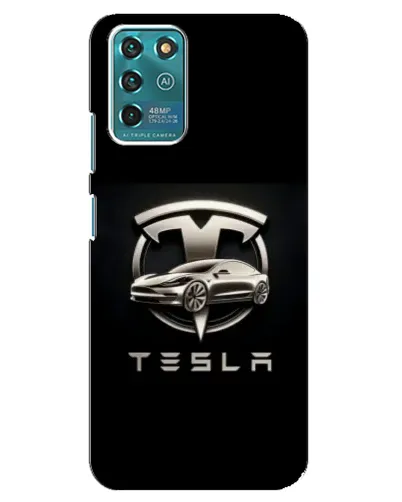 Чехол для ZTE Blade V30 Vita с картинкой «Tesla — серебристое авто» Чехол для ZTE Blade V30 Vita с картинкой «Tesla — серебристое авто»