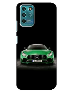 Чехол для ZTE Blade V30 Vita с картинкой «Mercedes — неоновый лого»
