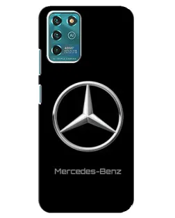 Чехол для ZTE Blade V30 Vita с картинкой «Mercedes Silver Logo»
