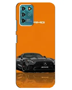 Чехол для ZTE Blade V30 Vita с картинкой «Оранжевый Mercedes AMG»