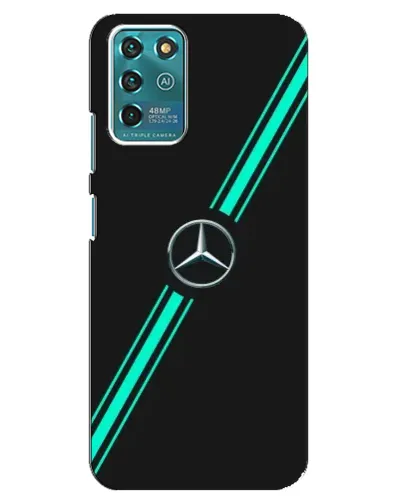 Чехол для ZTE Blade V30 Vita с картинкой «Спортивные линии Mercedes» Чехол для ZTE Blade V30 Vita с картинкой «Спортивные линии Mercedes»