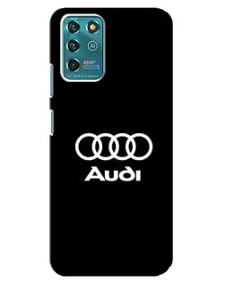 Чехол для ZTE Blade V30 Vita с картинкой «Классическое лого Audi»