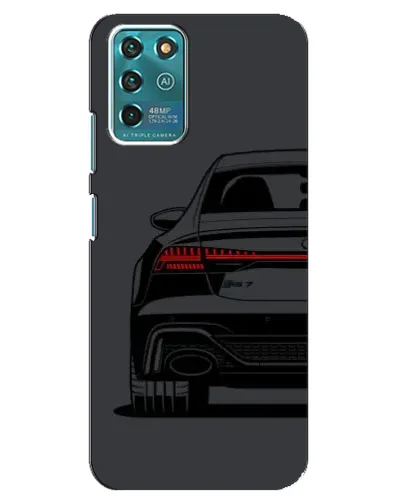 Чехол для ZTE Blade V30 Vita с картинкой «Задняя часть Audi — арт» Чехол для ZTE Blade V30 Vita с картинкой «Задняя часть Audi — арт»