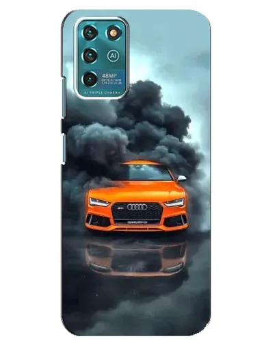 Чехол для ZTE Blade V30 Vita с картинкой «Audi в облаках дыма» Чехол для ZTE Blade V30 Vita с картинкой «Audi в облаках дыма»