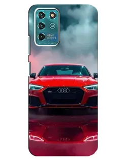 Чехол для ZTE Blade V30 Vita с картинкой «Audi RS — красный стиль»