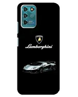 Чехол для ZTE Blade V30 Vita с картинкой «Логотип Lamborghini классика»